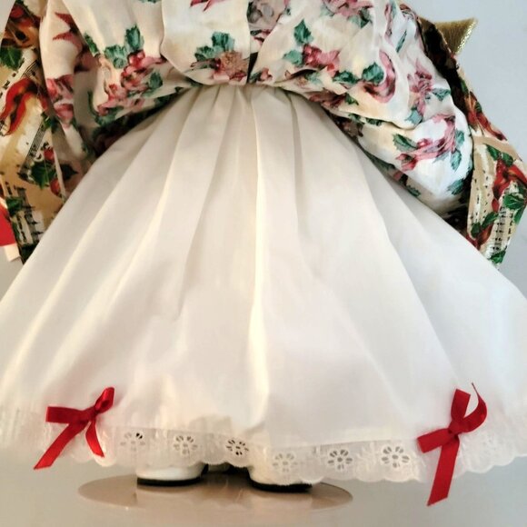 Goebel Heavenly Harmony Angel Doll Porcelain Musical Silent Night 16" 953/5000 - Picture 12 of 13